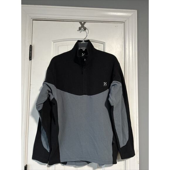 Haglofs Green Polartec Men's Fleece Sweater Size M - Picture 1 of 4